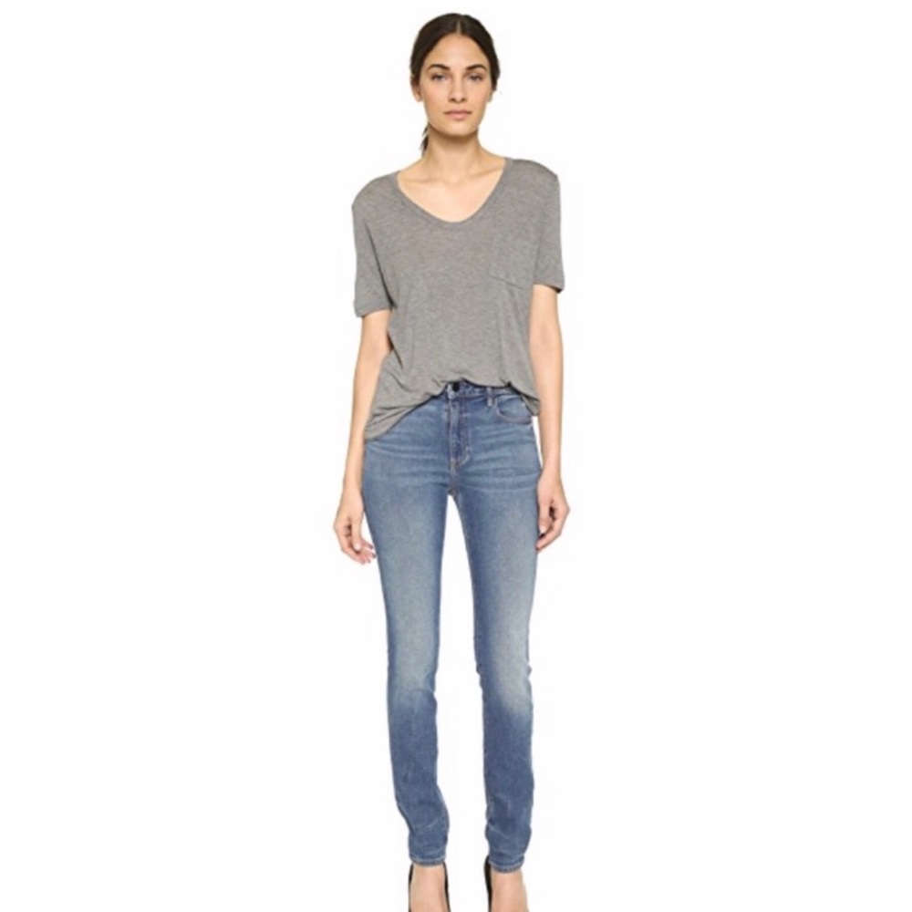 ALEXANDER WANG SLIM FIT HIGH RISE SKINNY JEANS - Picture 8 of 8